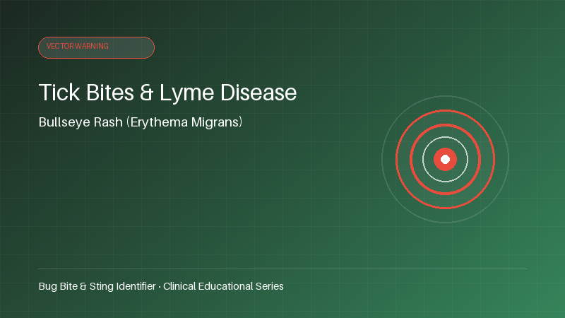 Tick bites and Lyme disease: what to watch for